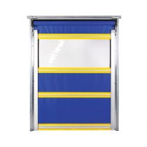 Automatic Vinyl Roll Up Door - 5 ft. W x 8 ft. H - (Aluminum Mounting Hardware Included)