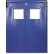 SC Flexible PVC Swing Door - 48 in. (4 ft) width X 84 in. (7 ft) height - Biparting