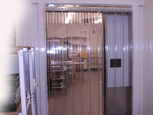 PVC Strip Curtain Door Strip 2,75mtr w x 3,75mt long 